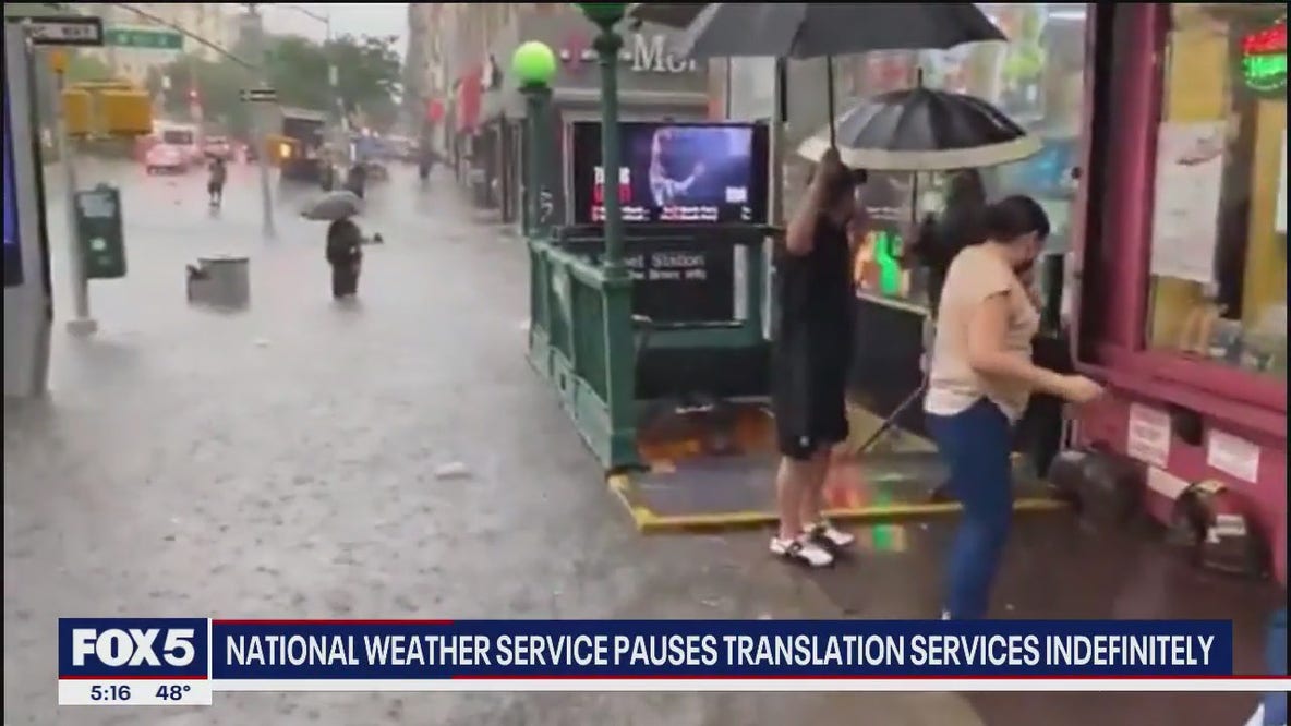 NWS pauses language translation services for non-English speakers